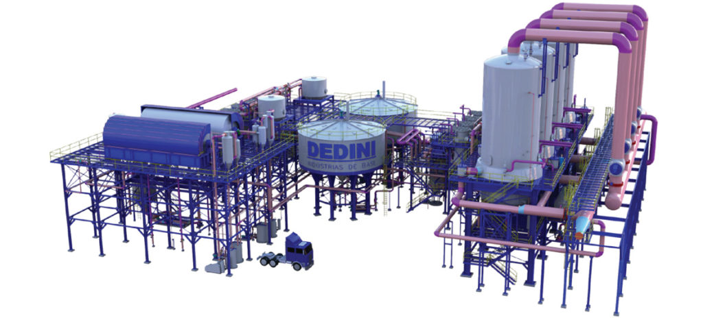 Dedini S/A Indústrias de Base เป็นผู้นำในการพัฒนาพลังงานจากพืชและอุตสาหกรรมที่เดี่ยวกับอ้อยในระดับโลก นอกจากนี้แล้วเขาจะยังคงให้ความสำคัญในการผลิตน้ำตาลและเอทานอล นอกเหนือไปจากนี้ Dedini ยังคงพัฒนาสิ่งอำนวยความสะดวกที่เกี่ยวข้องกับพลังงานและโรงงานผลิตที่หลากหลาย ในปี 2005 บริษัทได้ตัดสินใจที่จะอัพเกรดจาก AutoCAD 2D ให้กลายเป็น 3D CAD เพื่อเร่งกระบวนการในการออกแบบ, ลดเวลาในการเข้าสู่ตลาด, รักษาคุณภาพที่สูงและนวัตกรรมของสินค้า