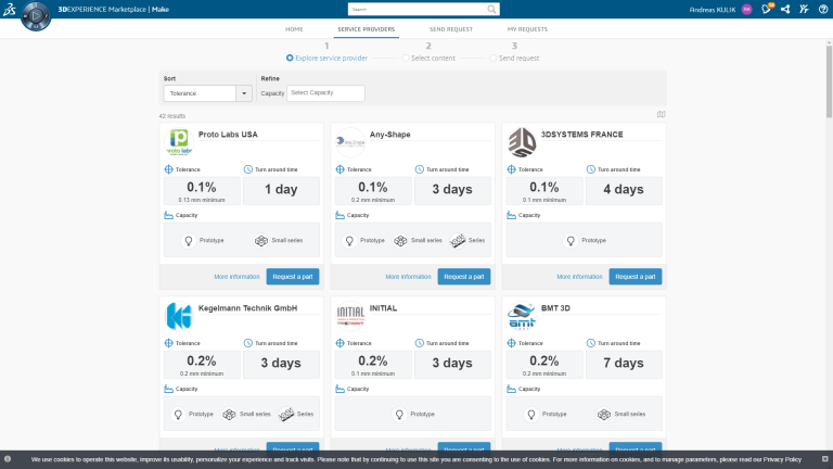 SOLIDWORKS 3DEXPERIENCE marketplace 1