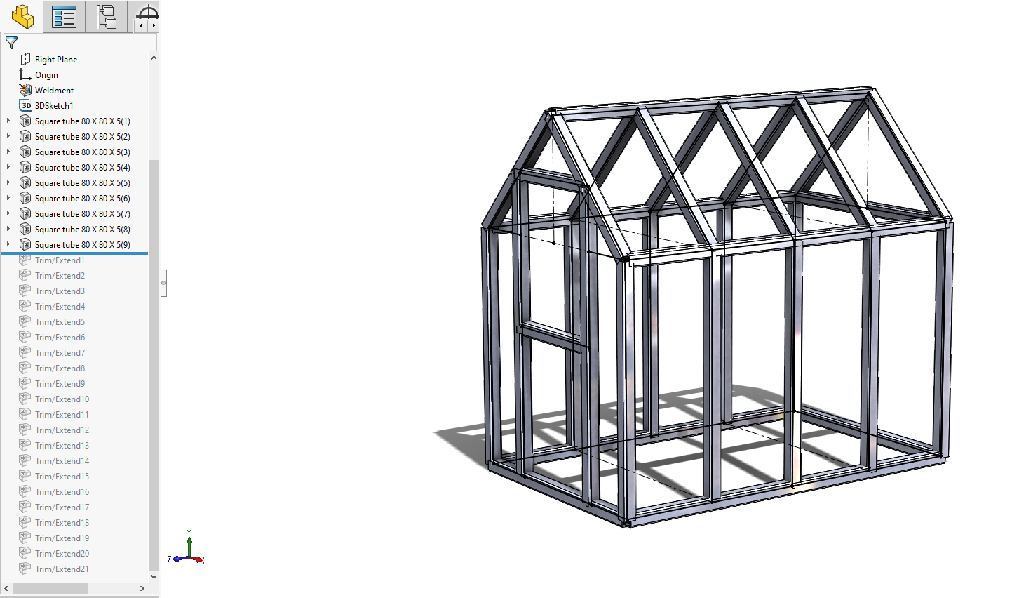 Weldments-SOLIDWORKS7