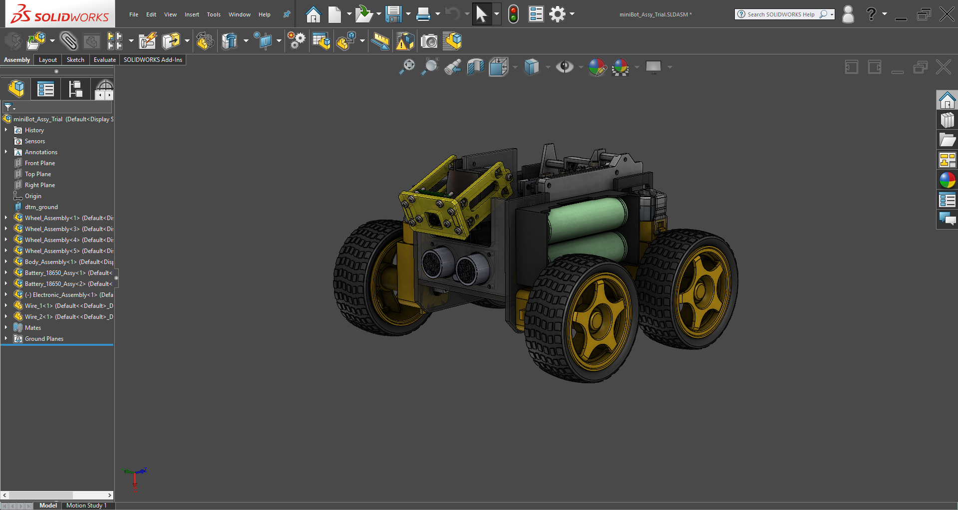 Exploded View กับ SOLIDWORKS รูปที่ 1