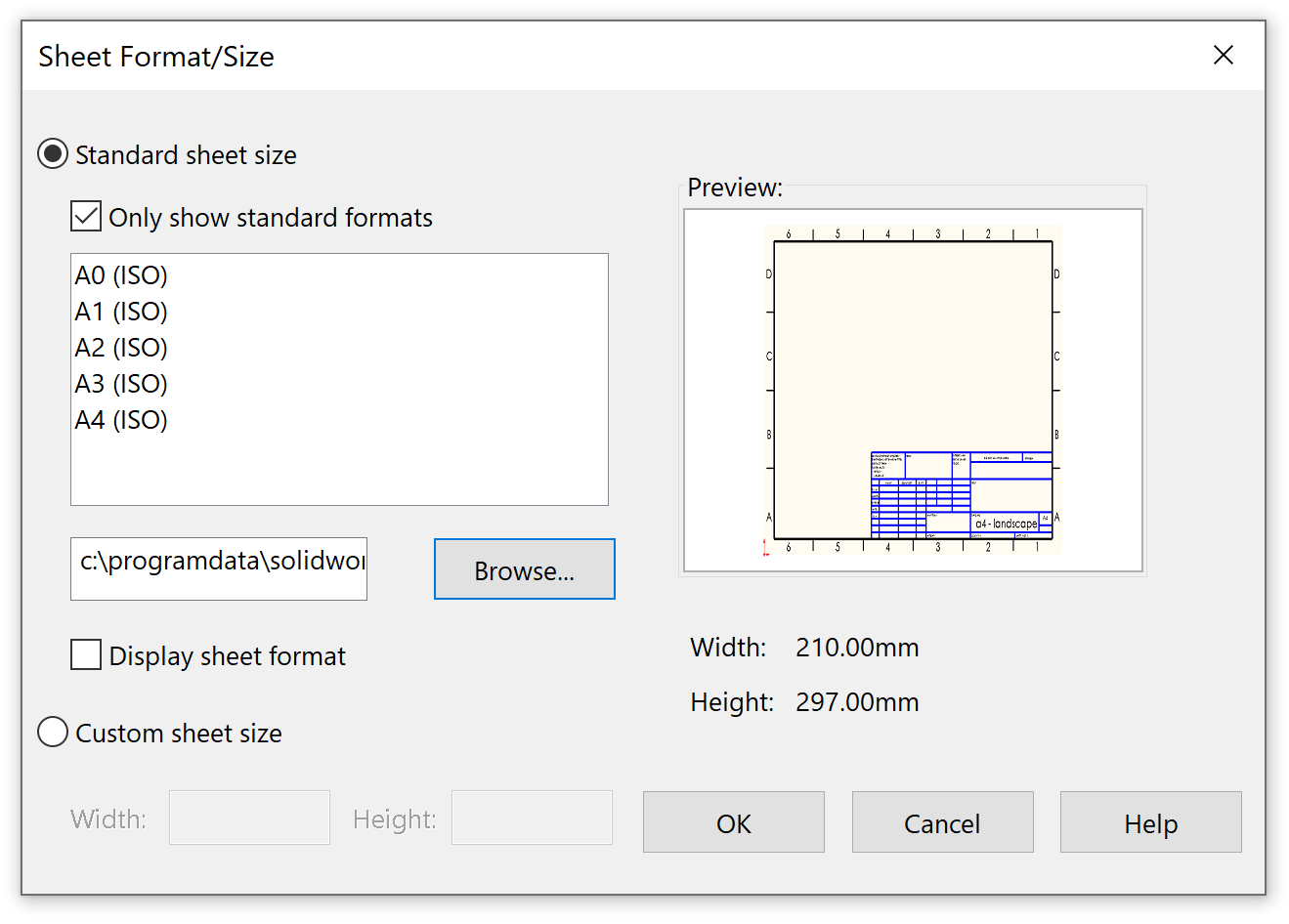 SOIDWORKS-template